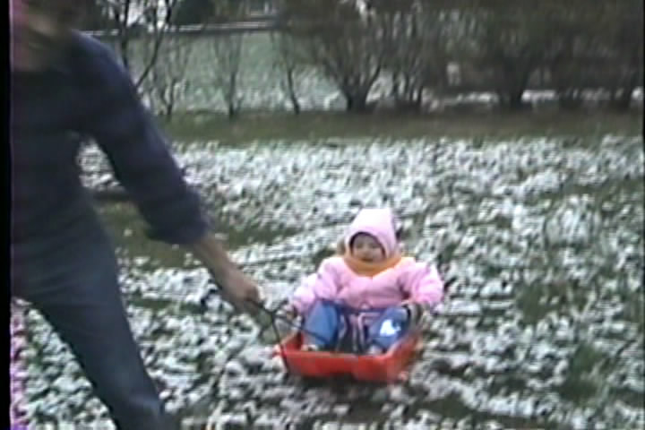 Chrissie Sledding